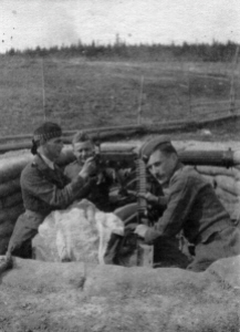 Vickers gun at Murmansk